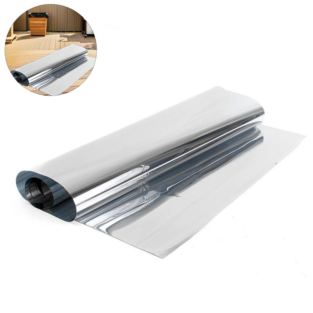 Home Bathroom Window Tint - 静電気接着式断熱UV保護プライバシーガラスフィルム、片側透かし窓フィルム、浴室・家の装飾用