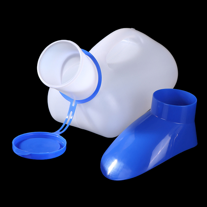 Home Bathroom Urinal - 【1000MLユニセックス小便器モバイルトイレおしっこ保管ツール大容量旅行用小便器おしっこボトル厚みのある車用トラベルボトル】
