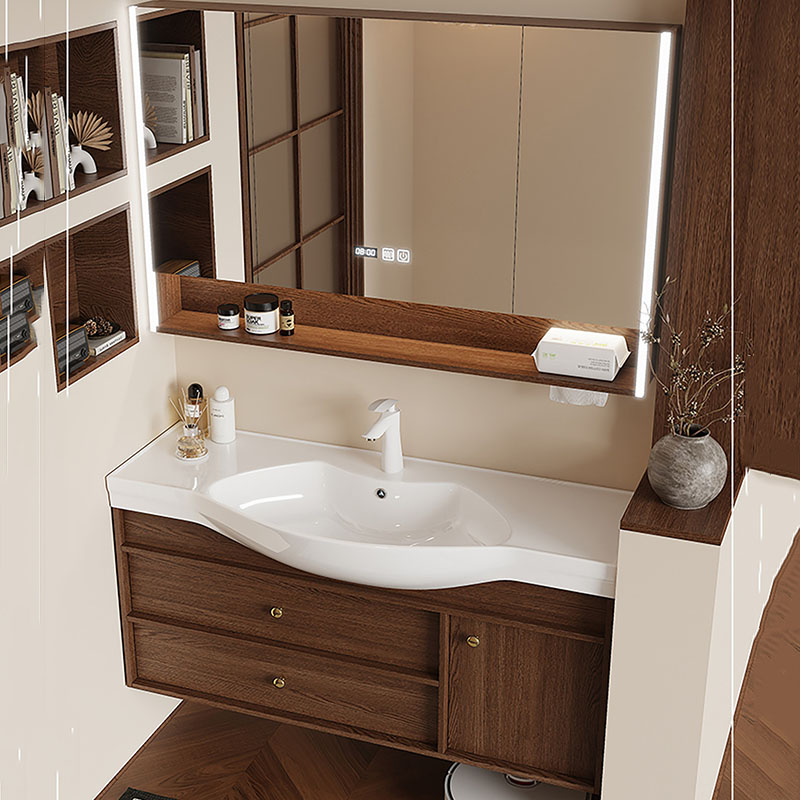 Home Bathroom Partition Wall - ミラー収納食器棚オーガナイザートイレパーティション引き出し紙スペースセーバーバスルームキャビネットモダンガビネテ家庭用家具