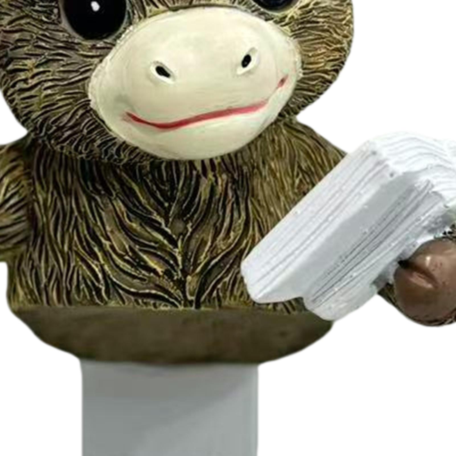 Home Bathroom Paper Towel Holder - 素朴なペーパータオルホルダー素朴な壁掛け牛型トイレットペーパーホルダー浴室カウンタートップ家庭用トイレ化粧台キャビネット用