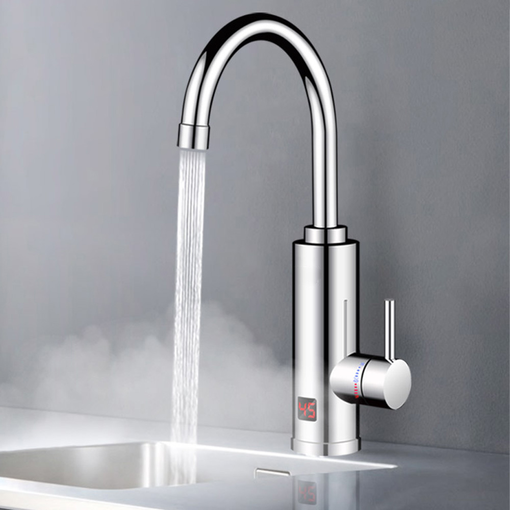 Home Bathroom Water Heater - 3000W 電気温水器 浴室 キッチン 蛇口 タンクレス給湯器