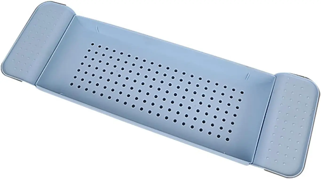Bath Caddy Tray - バスタブキャディートレイ、伸縮式バスルームシェルフ、バスタブトレイ、シャワーキャディバスケット、バスタブ収納ラック、タオルホルダー、伸縮式キット