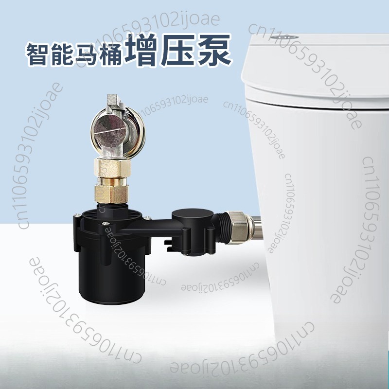 Home Bathroom Pressure Pump - タンクレススマートトイレブースターポンプ：コンパクト、静音、家庭用、自動起動/停止機能付き浴室配管圧力ブースター