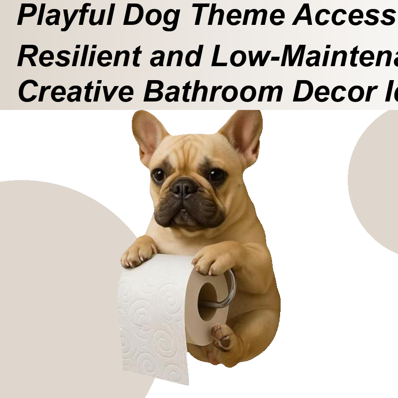 Home Bathroom Paper Towel Holder - かわいいペーパータオルホルダー面白い犬ペーパータオルラックティッシュディスペンサーナプキン収納オーガナイザー壁マウント家の装飾浴室
