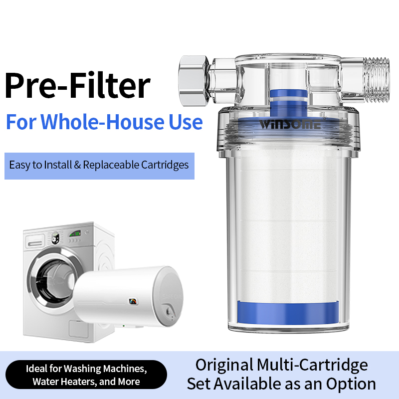 Home Bathroom Water Heater - 家庭用給湯器プレフィルターシステム、ユニバーサル浴室シャワーヘッド、蛇口、浄水器フィルターエレメント