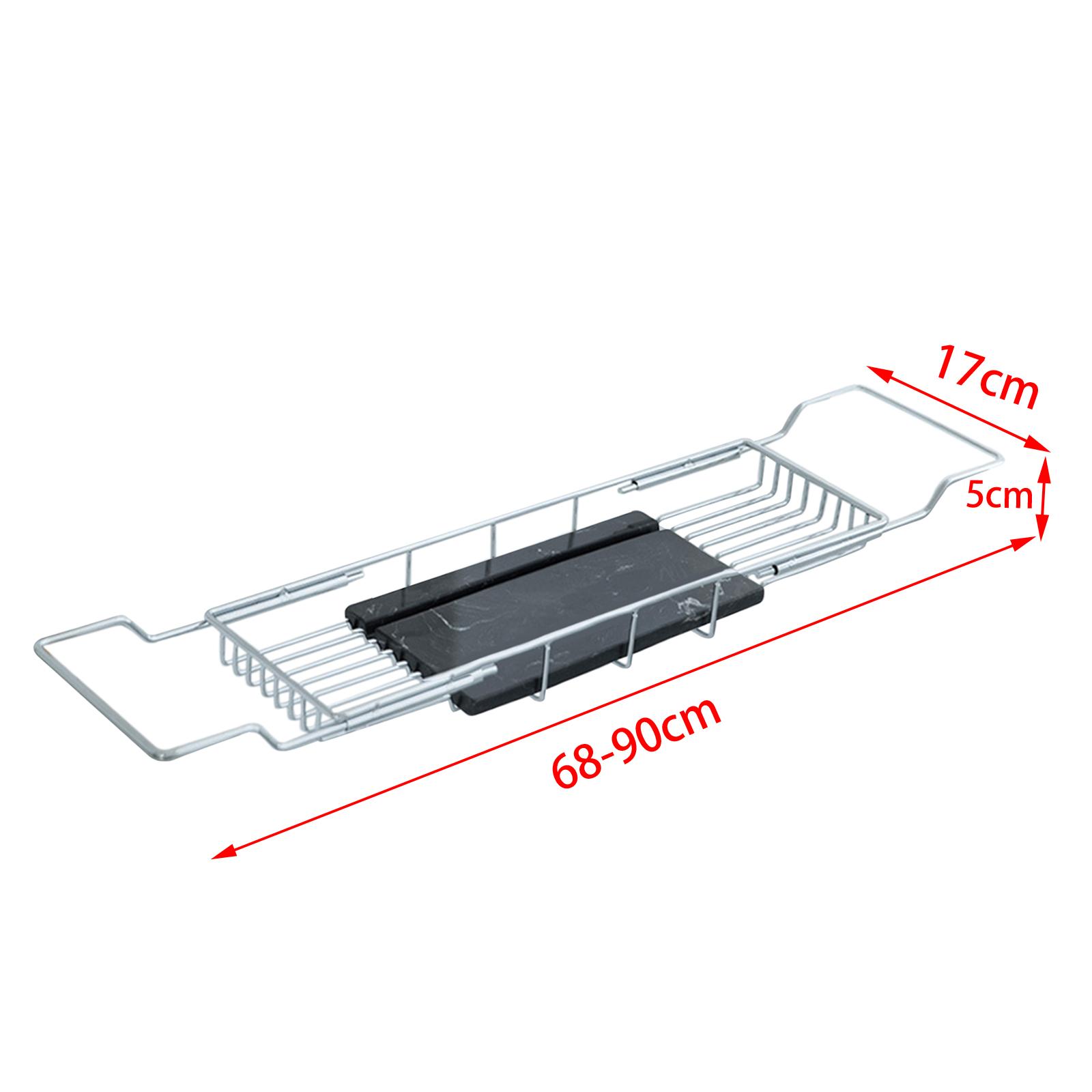 Bath Caddy Tray - バスタブトレイ バスシェルフ 収納ラック 多目的 シャワー バスタブ用