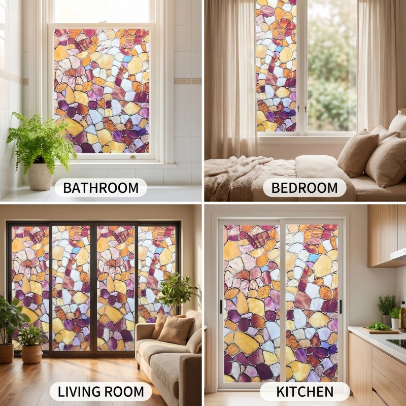    ウィンドウフィルム プライバシービニール セキュリテ - Home Bathroom Window Tint のレビューと価格