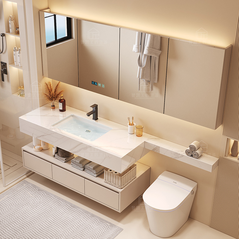 仕切り トイレ バスルーム キャビネット 壁棚 ドレッサー  - Home Bathroom Partition Wall のレビューと価格