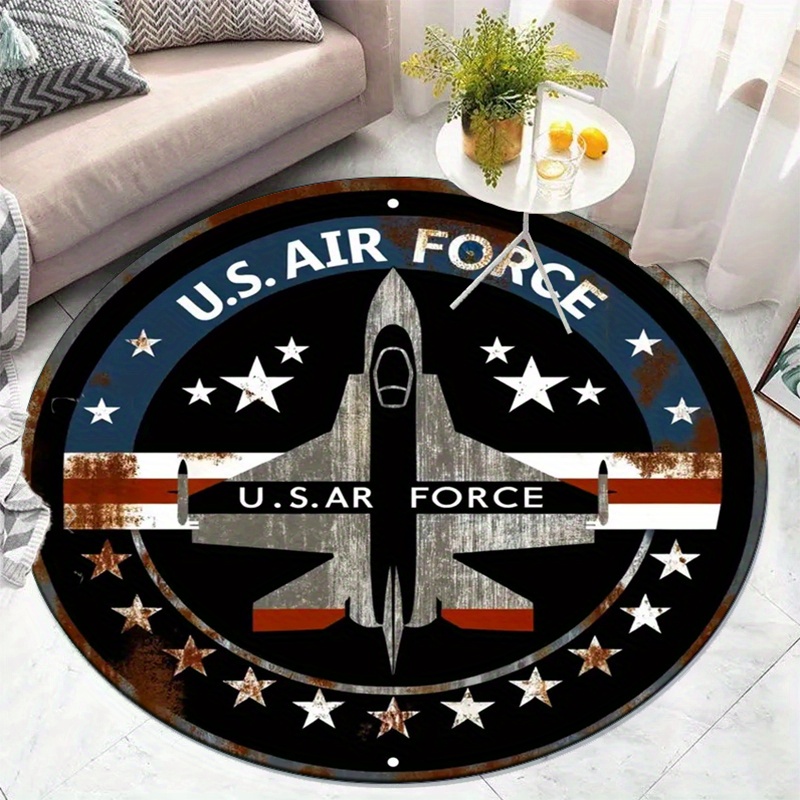 アメリカ空軍ラウンドラグミリタリージェット戦闘機スターデザイ - Jet Home Bathroom Mats のレビューと価格