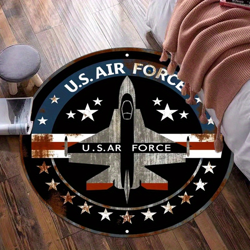 アメリカ空軍ラウンドラグミリタリージェット戦闘機スターデザイ - Jet Home Bathroom Mats のレビューと価格