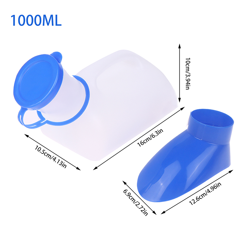 【1000MLユニセックス小便器モバイルトイレおしっこ保管ツ - Home Bathroom Urinal のレビューと価格