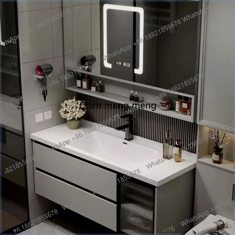 収納トイレバスルームキャビネットオーガナイザーミラーウォール - Home Bathroom Partition Wall のレビューと価格