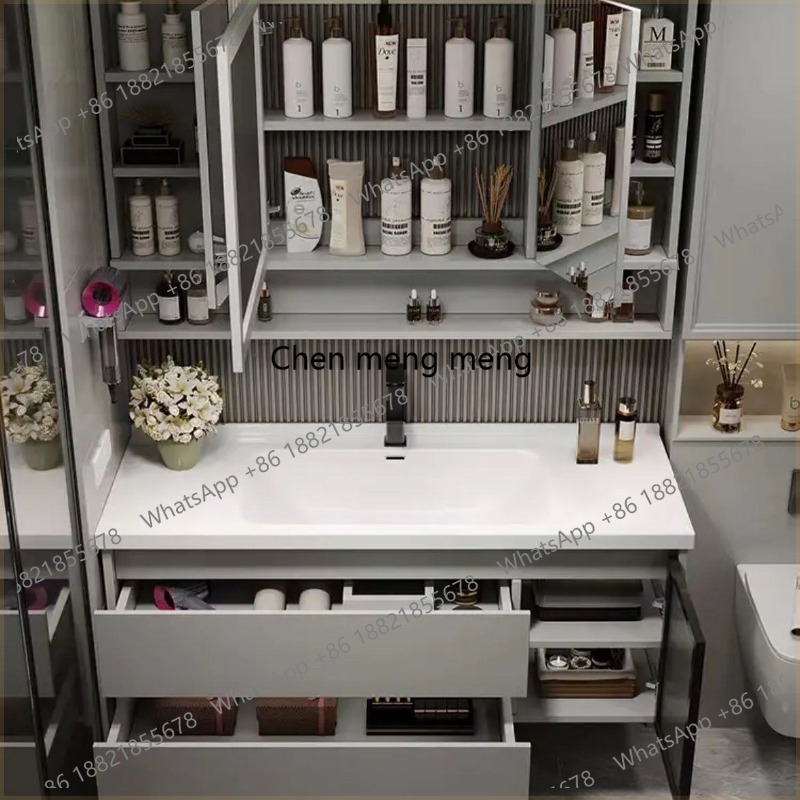 収納トイレバスルームキャビネットオーガナイザーミラーウォール - Home Bathroom Partition Wall のレビューと価格