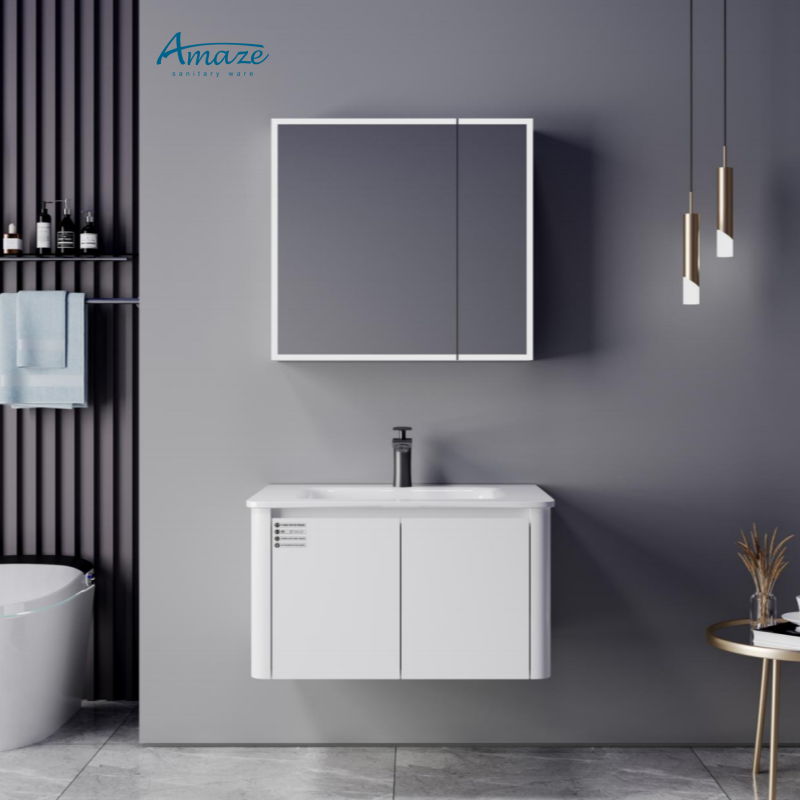 バスルームキャビネットAMAZE モダンカスタムバスルーム家 - Home Living Bathroom Vanity のレビューと価格