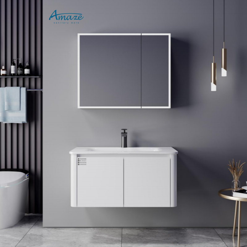 バスルームキャビネットAMAZE モダンカスタムバスルーム家 - Home Living Bathroom Vanity のレビューと価格
