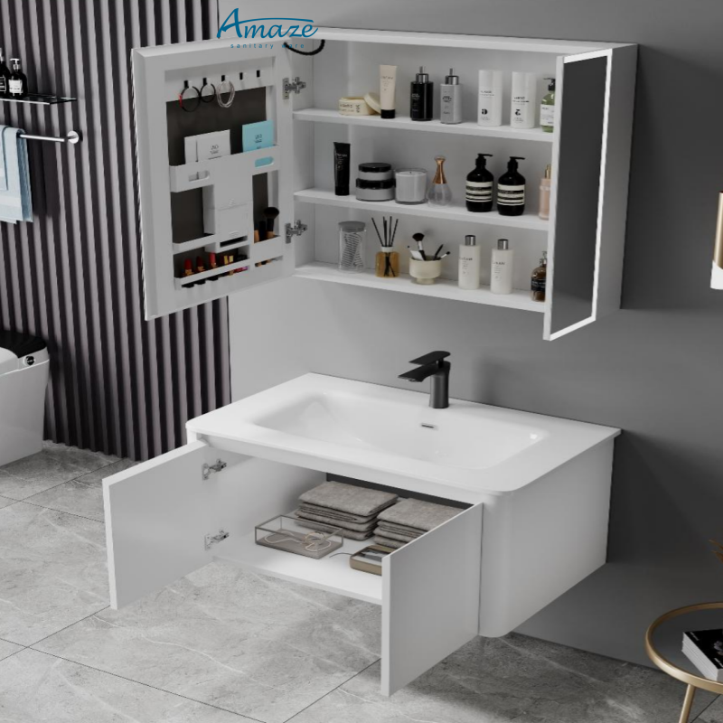 バスルームキャビネットAMAZE モダンカスタムバスルーム家 - Home Living Bathroom Vanity のレビューと価格
