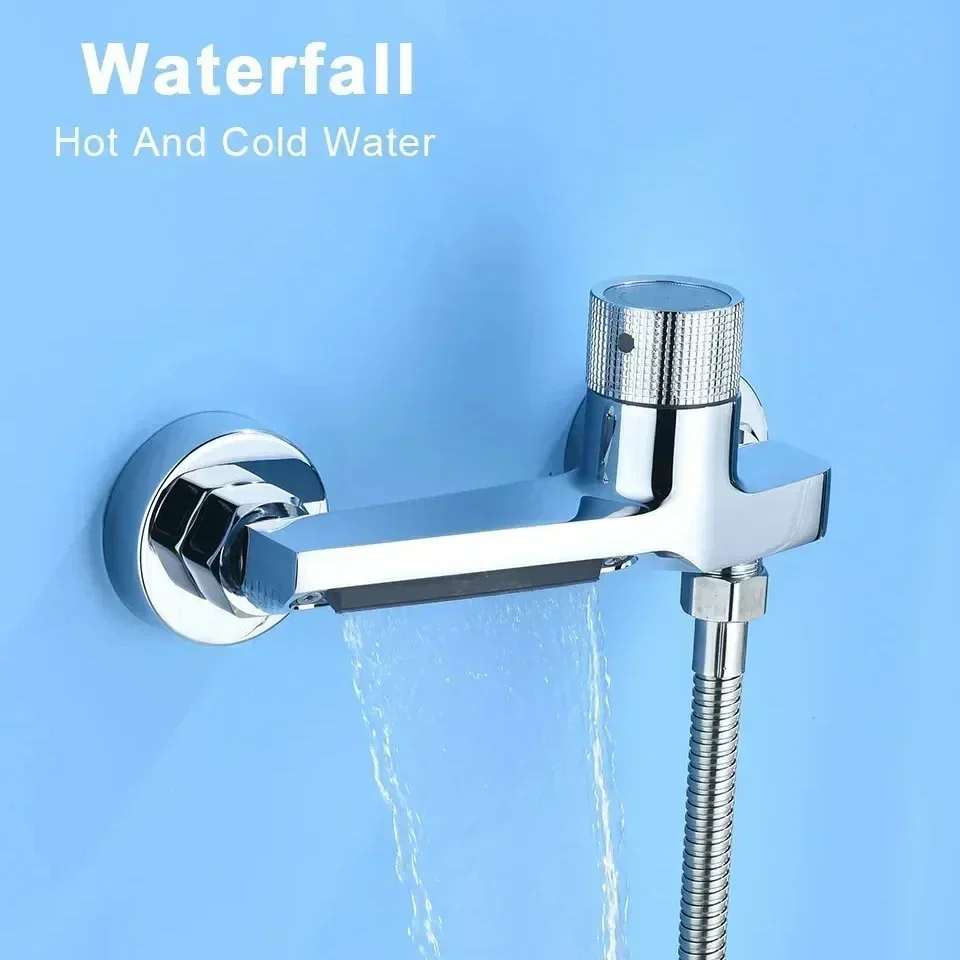 温水および冷水ヒーター混合バルブ壁掛け浴槽の蛇口浴室シャワー - Home Bathroom Water Heater のレビューと価格