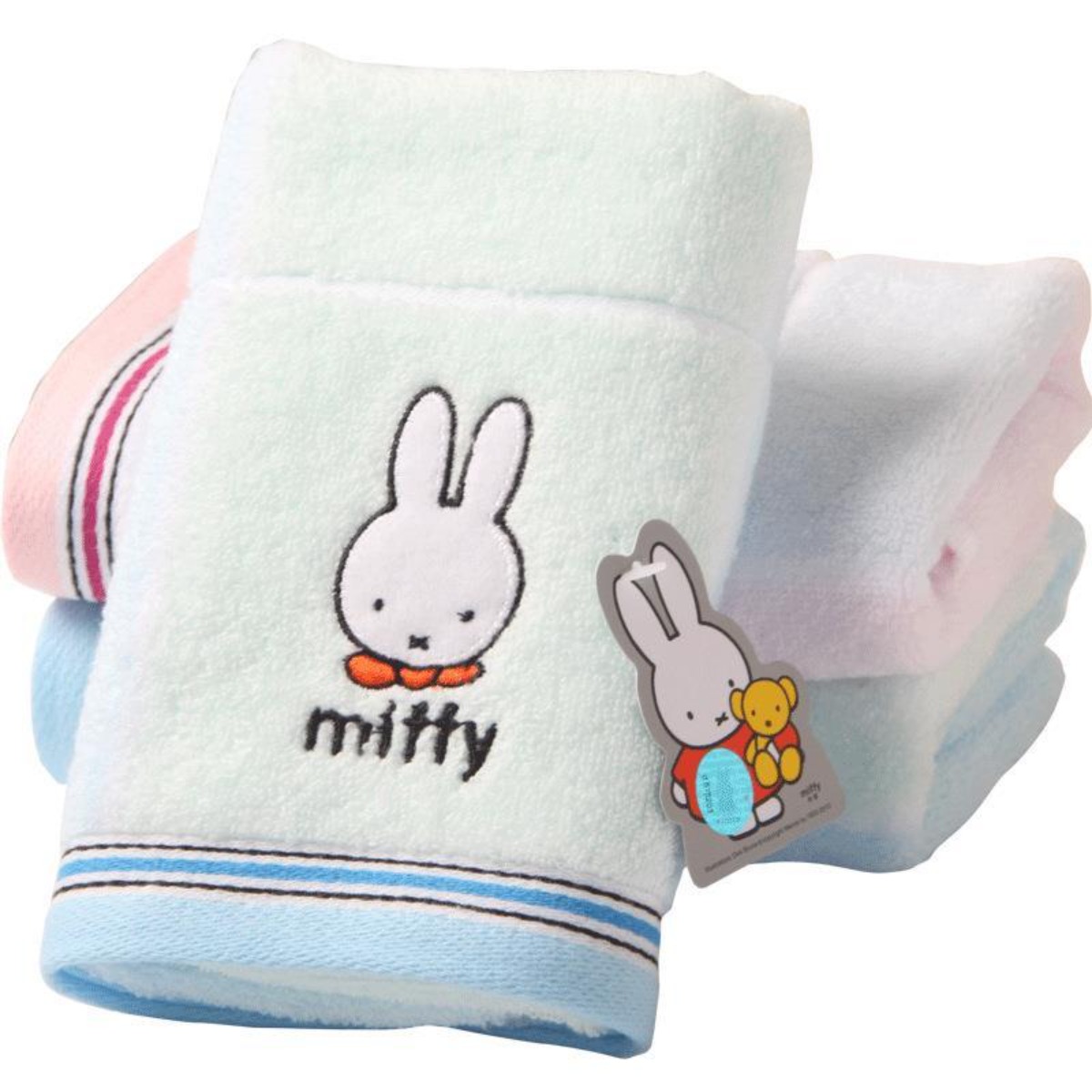 ミッフィーウサギの純綿タオルかわいい漫画ガールハートフェイス - Home Goods Bathroom Accessories のレビューと価格