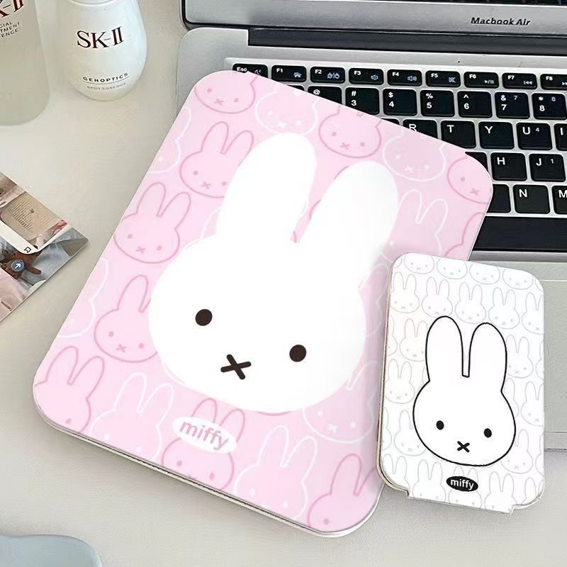 ミッフィーバニーメイクアップミラー ポータブルフリップアップ - Home Goods Bathroom Accessories のレビューと価格