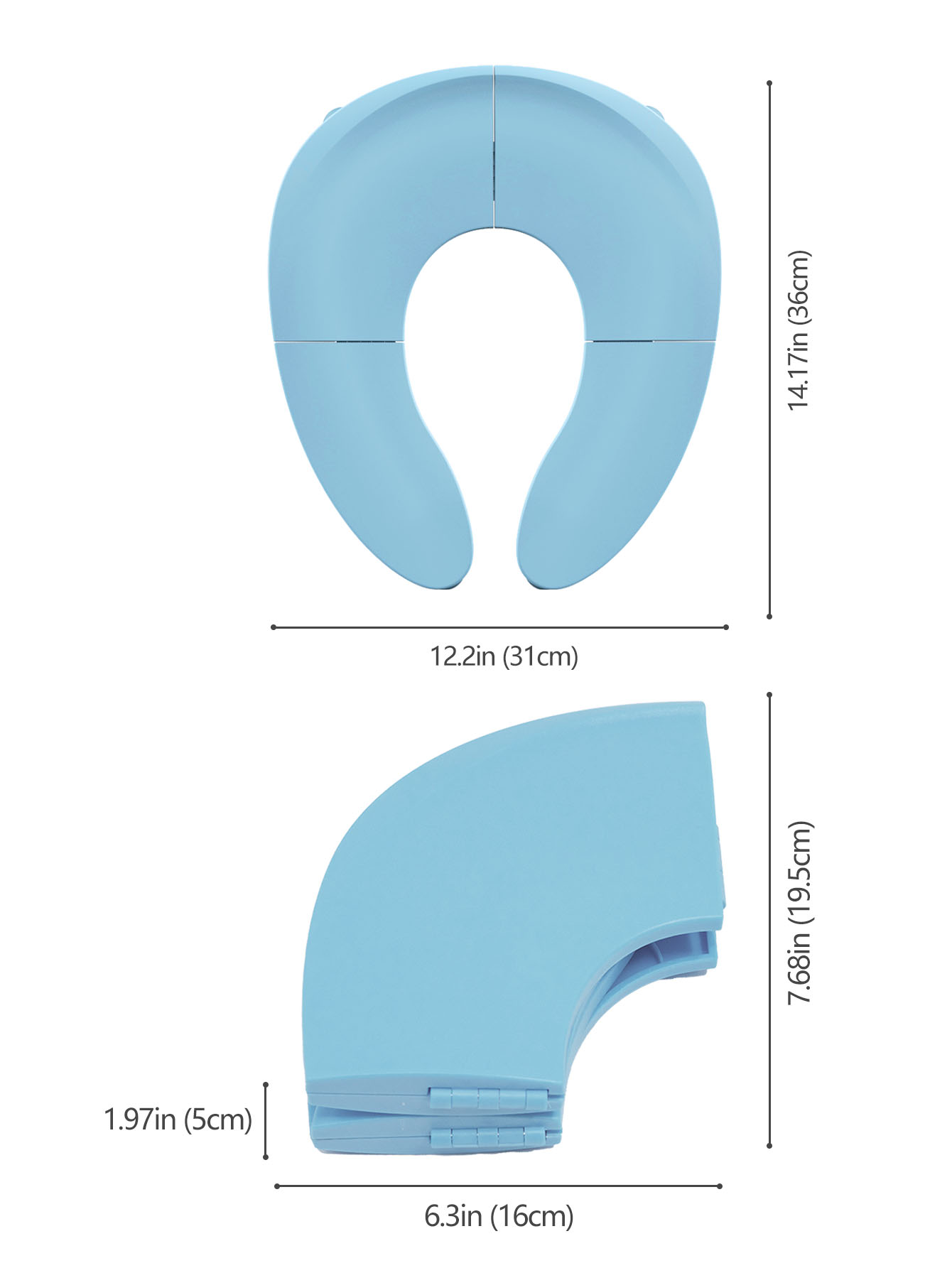 ポータブルベビートラベルトイレトレーニングシート折りたたみト - Home Bathroom Urinal のレビューと価格