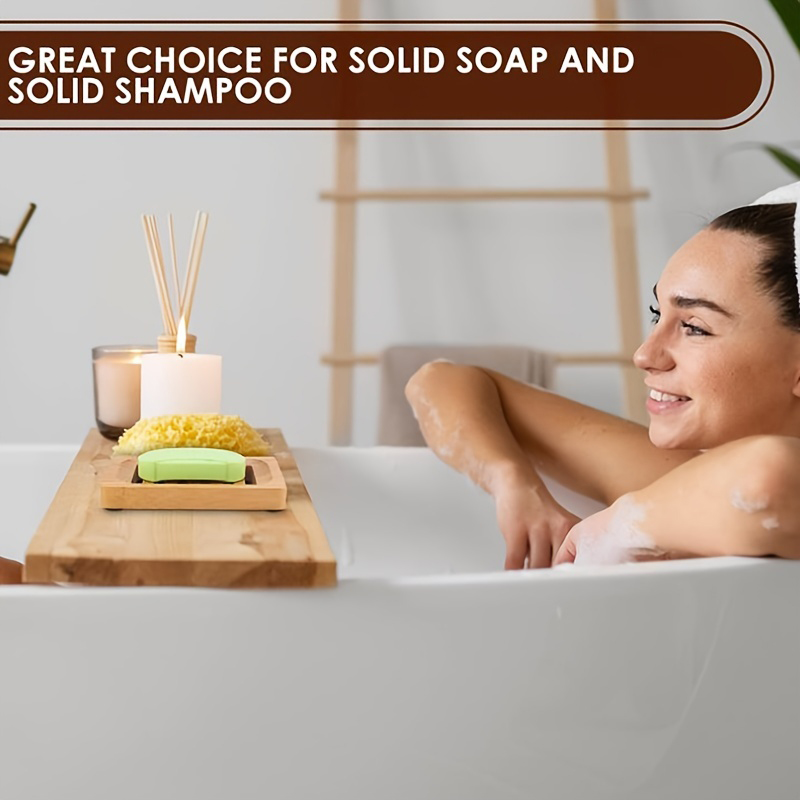 竹製バスルームアクセサリーセット 2個 - バーソープディッ - Zara Home Bathroom Set のレビューと価格