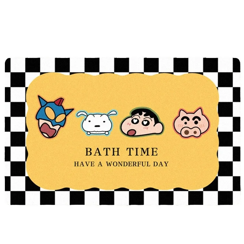 滑り止め吸収フロアマット,珪藻土,速乾性,クレヨン,すねちゃ - Home Bathroom Floor Mats のレビューと価格