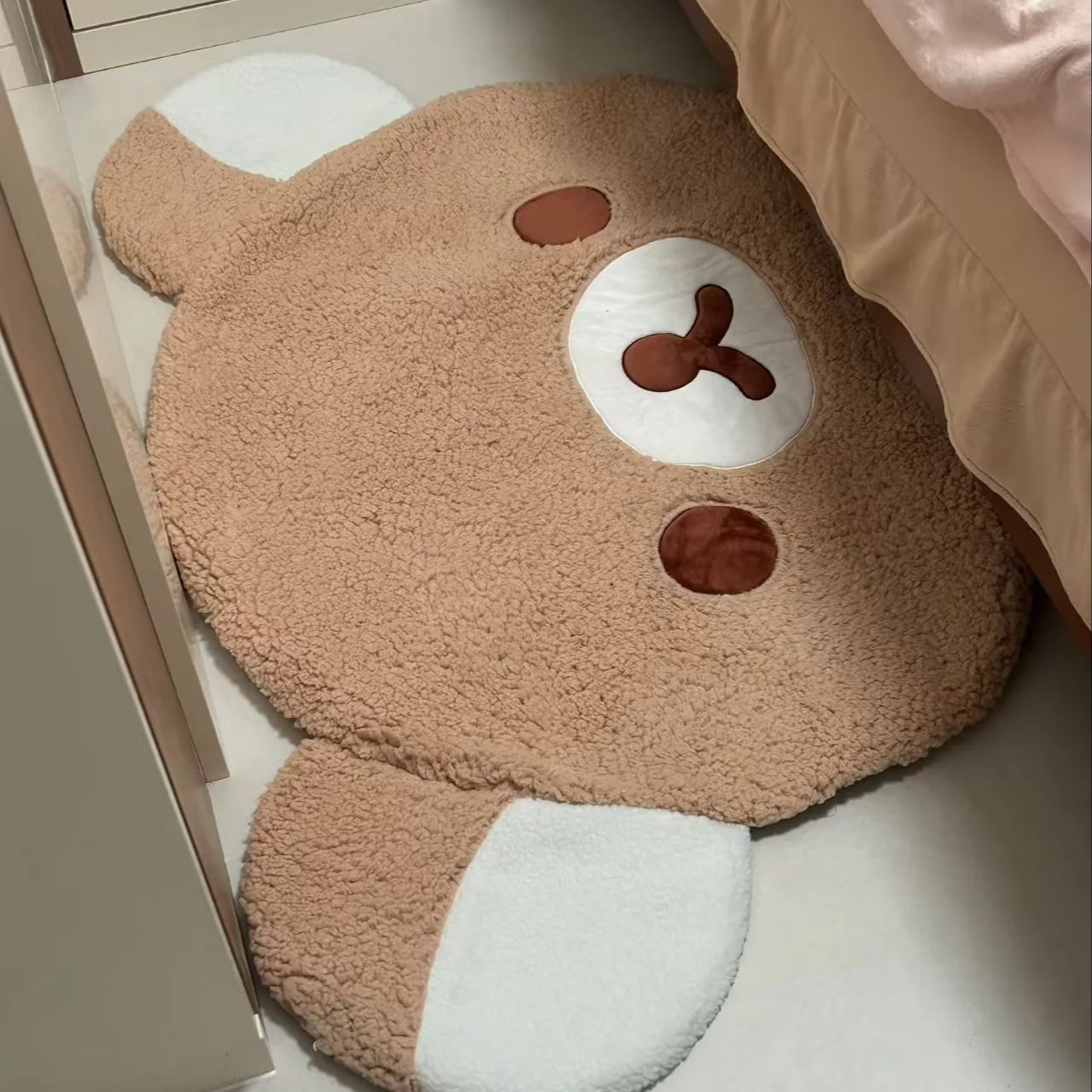 漫画リラックマぬいぐるみラグかわいい Korilakkuma - Home Bathroom Floor Mats のレビューと価格