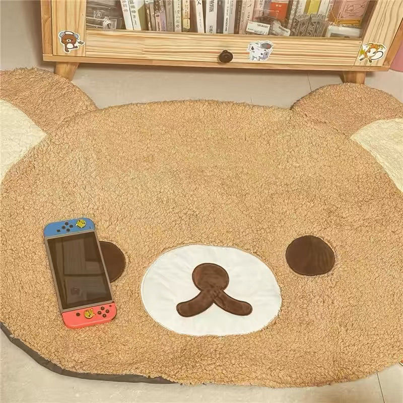 漫画リラックマぬいぐるみラグかわいい Korilakkuma - Home Bathroom Floor Mats のレビューと価格