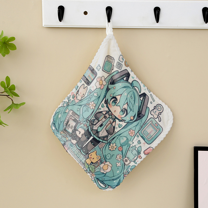 ハンドタオル キッチン バスルーム 日用品 はつねすみっくエ - Home Goods Bathroom Decor のレビューと価格