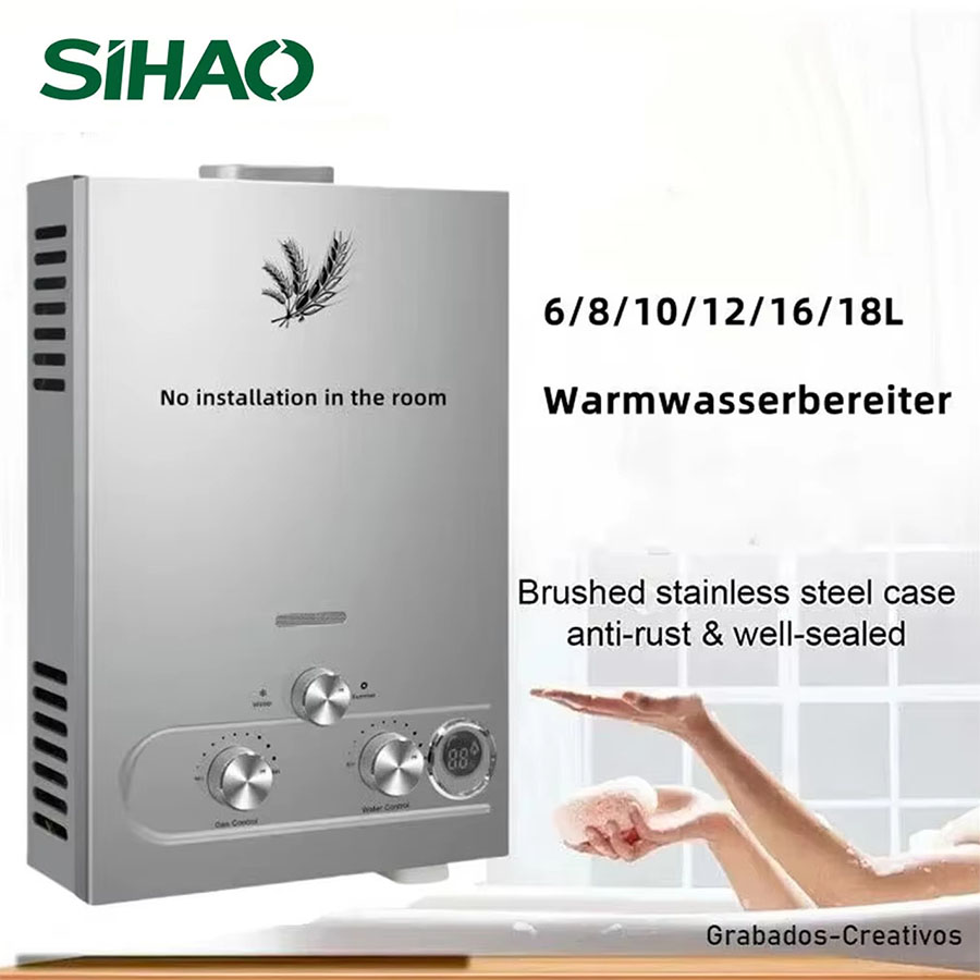SIHAO 12L 16L 18L GPM LPG ガスプロ - Home Bathroom Water Heater のレビューと価格