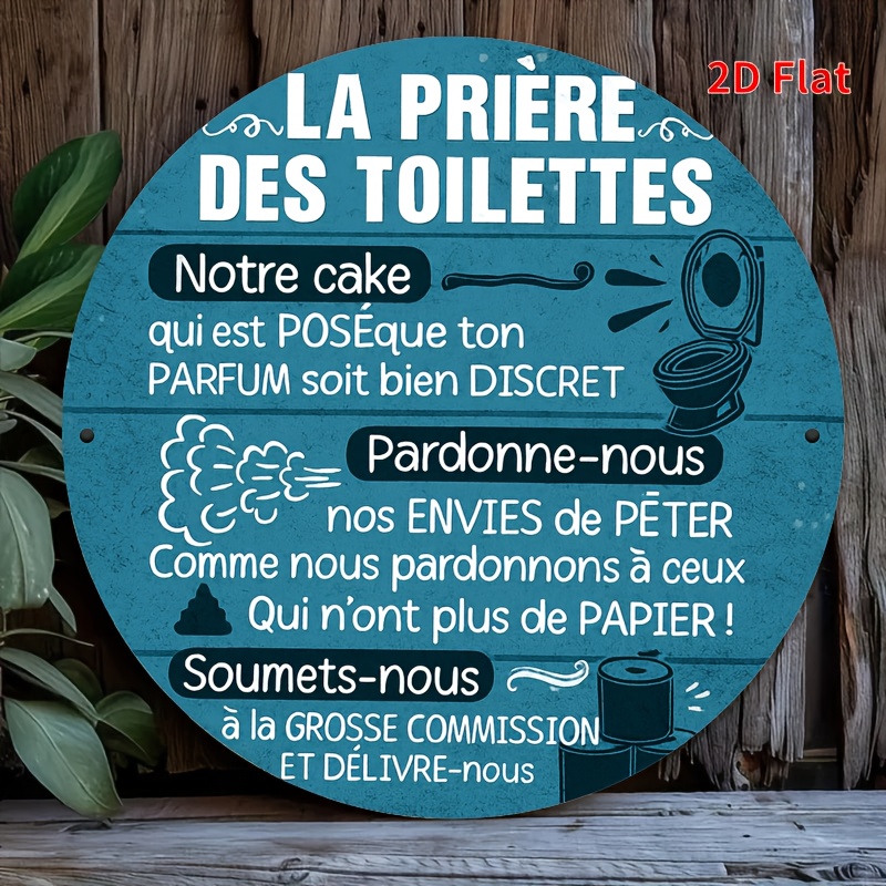 La Prière Des Toilettes Funny  - Home Bathroom Reno のレビューと価格