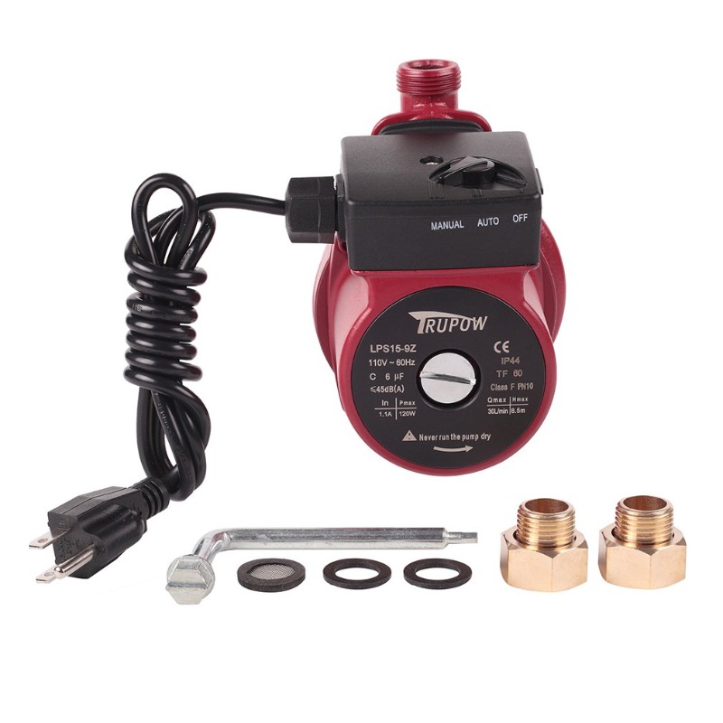 家庭用高圧浴室自動循環RS15-9電動浴室給水ポンプ - Home Bathroom Pressure Pump のレビューと価格