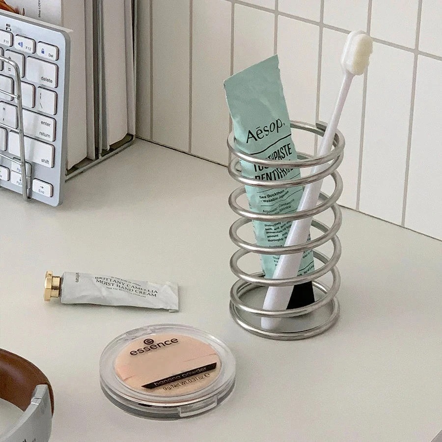 ステンレス鋼歯ブラシホルダー金属バスルームアクセサリーツール - Tiny Home Bathroom Kit のレビューと価格