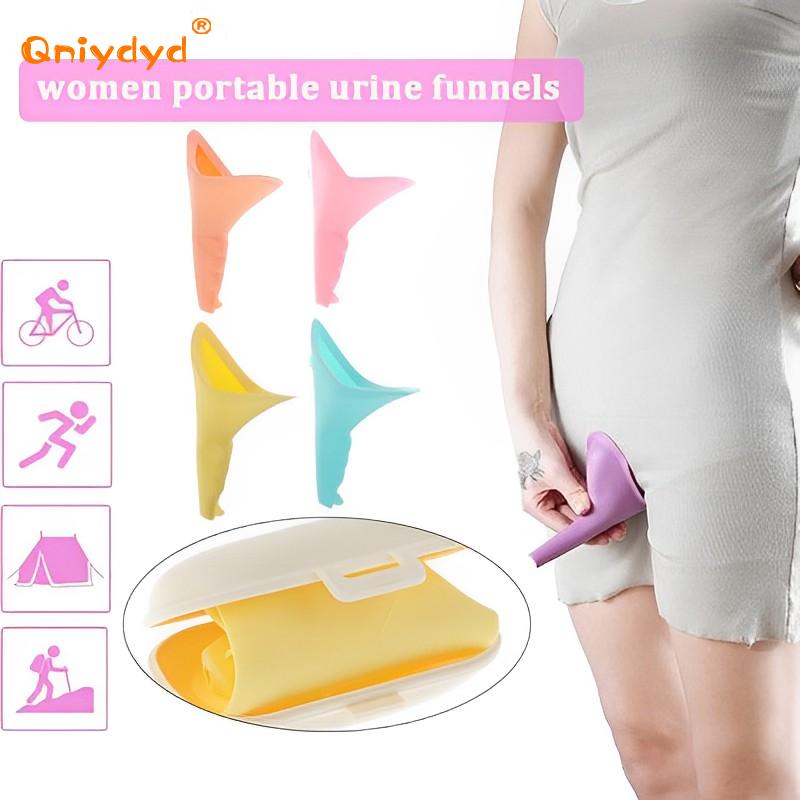 持ち運び可能な女性のためのシリコン小便器、トイレスドレイナー - Home Bathroom Urinal のレビューと価格