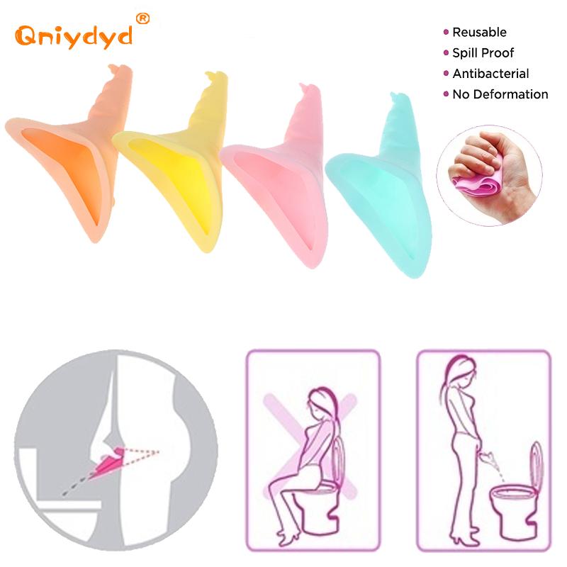 持ち運び可能な女性のためのシリコン小便器、トイレスドレイナー - Home Bathroom Urinal のレビューと価格