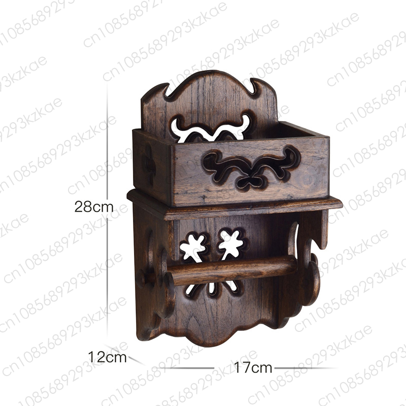 木製ペーパータオルホルダー トイレ収納ラック ティッシュボッ - Home Bathroom Paper Towel Holder のレビューと価格