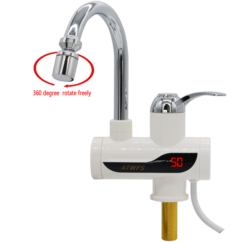 ATWFS 3000 ワットタンクレスインスタント給湯器電気 - Home Bathroom Water Heater のレビューと価格