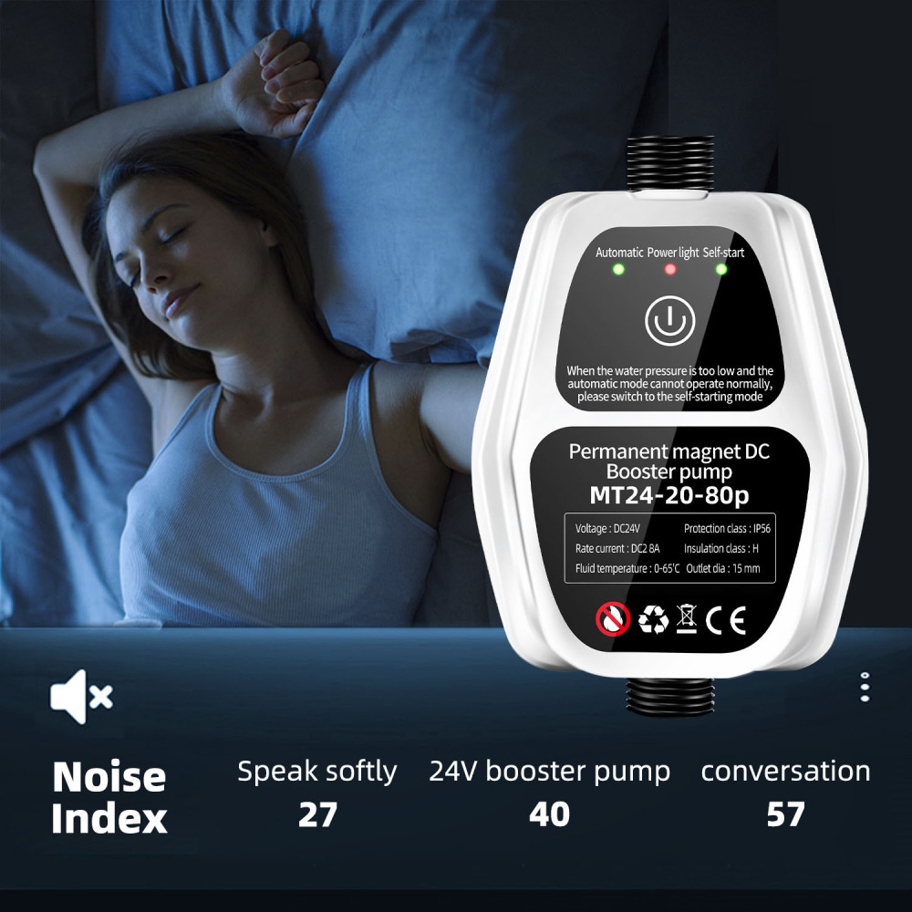 自動家庭用給水ポンプ 110V シャワー蛇口加圧ポンプシステ - Home Bathroom Pressure Pump のレビューと価格