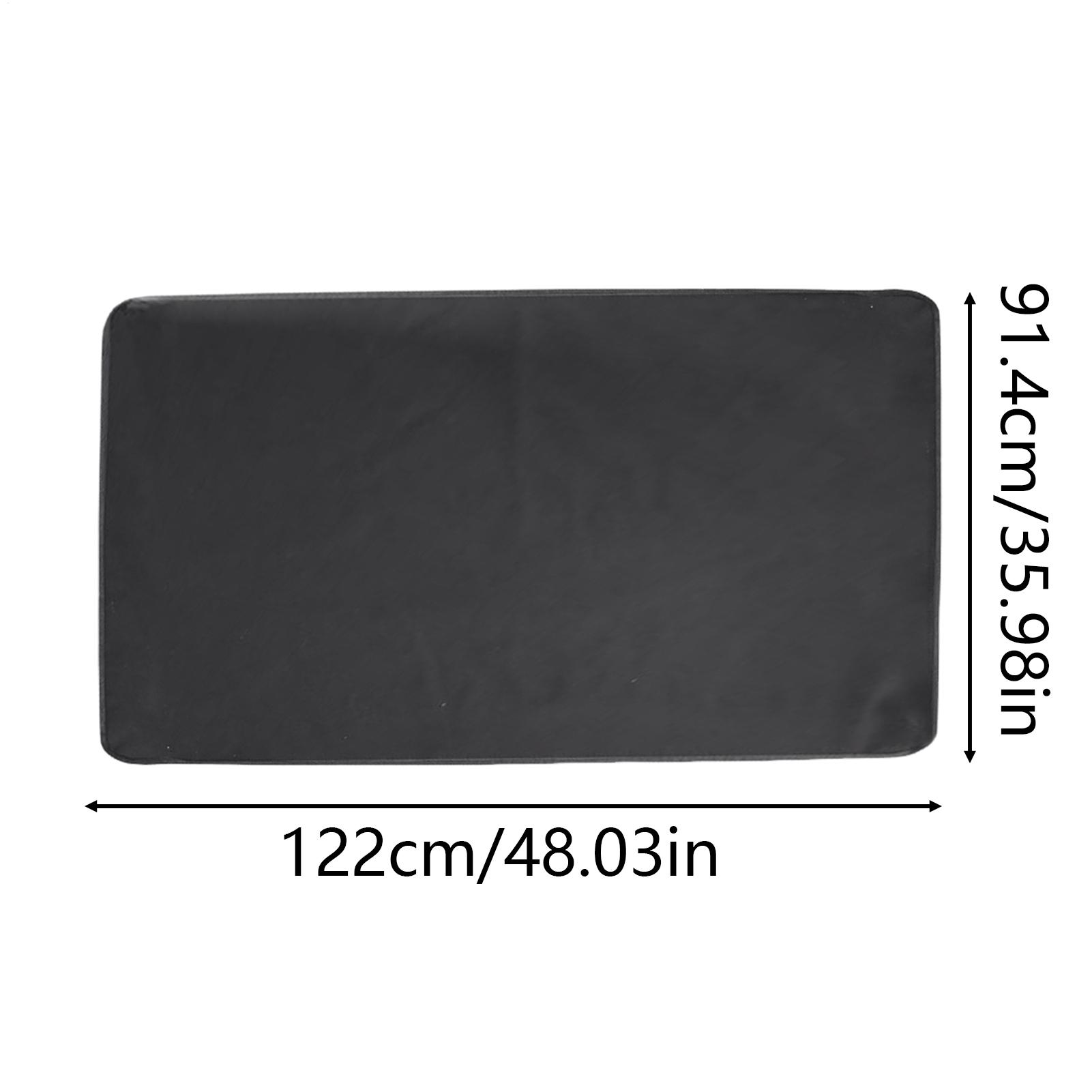 鳥かごフロアマット 大型 防水プロテクター 48x36インチ - Home Bathroom Floor Mats のレビューと価格