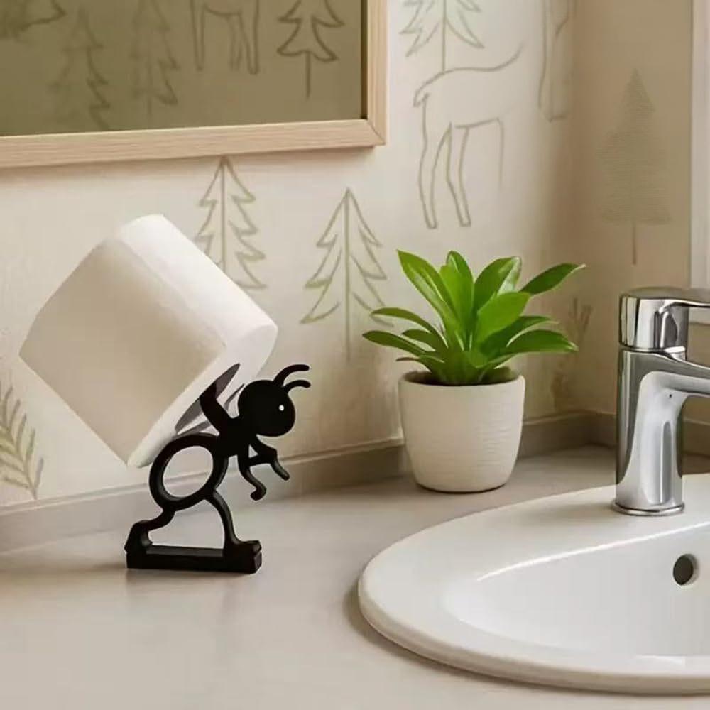 3Dプリントされたアリ型トイレットペーパーホルダー装飾、バス - Home Living Bathroom Vanity のレビューと価格