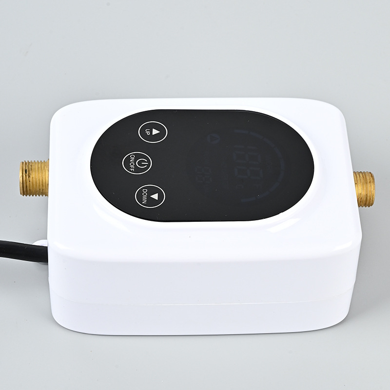 壁掛け電気温水器インスタントバスルームキッチンLCD温度表示 - Home Bathroom Water Heater のレビューと価格
