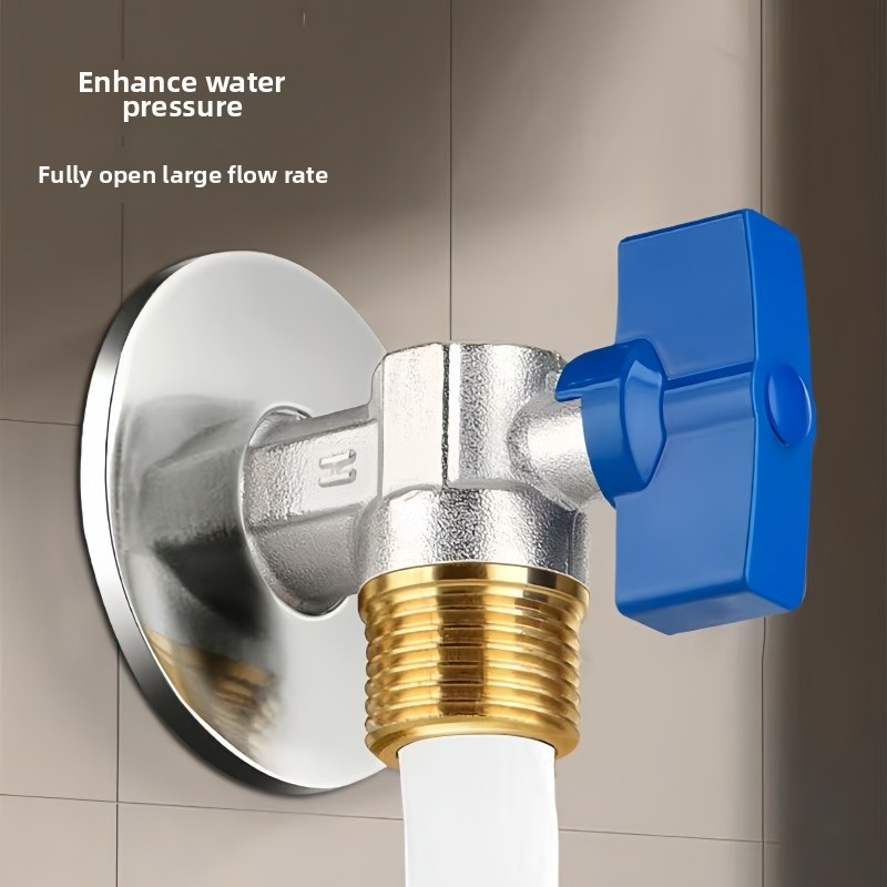 大流量浴室真鍮アングルバルブキット、冷温ユニバーサル G1/ - Home Bathroom Water Heater のレビューと価格