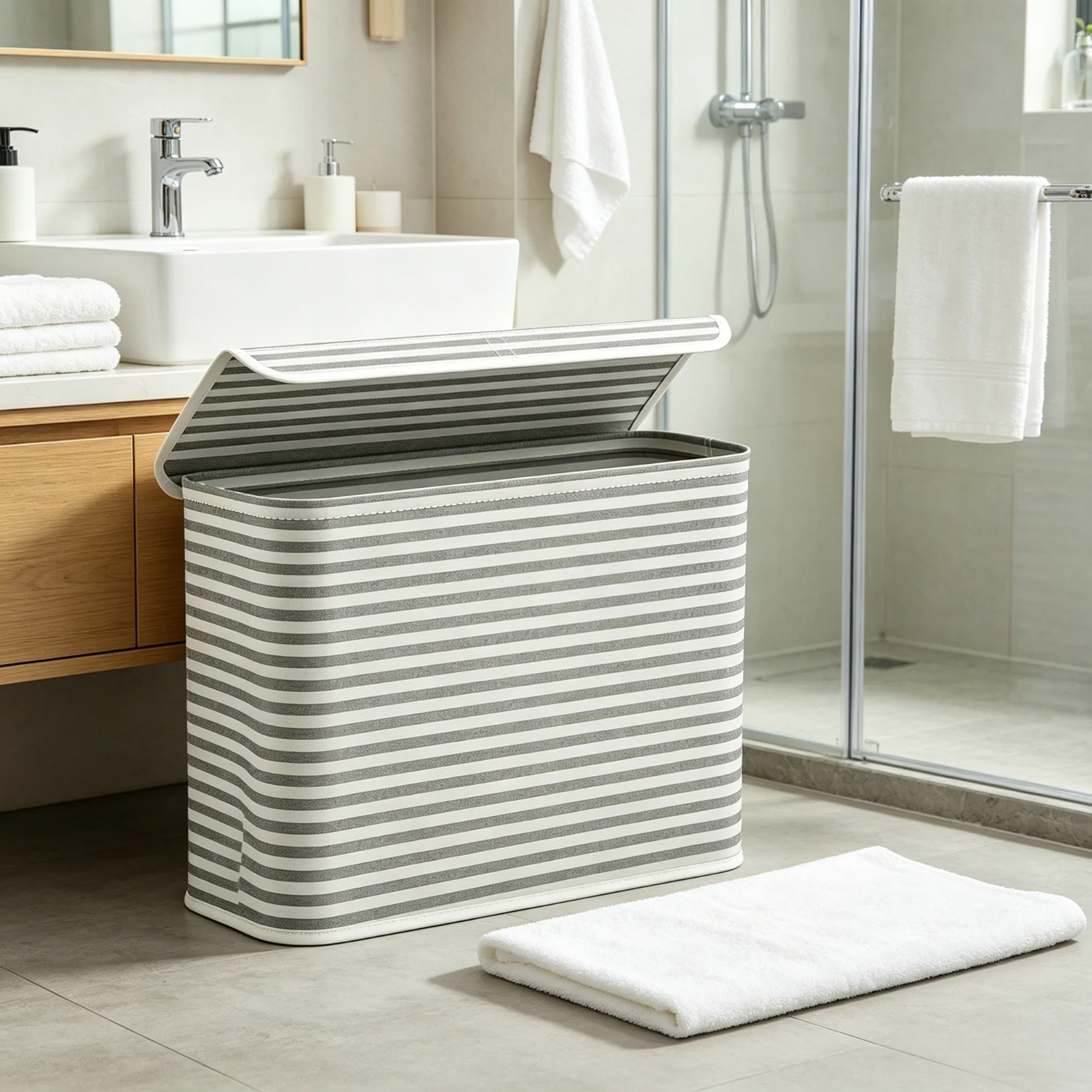 バスルームトイレットペーパーホルダー収納バスケット折りたたみ - Home Bathroom Paper Towel Holder のレビューと価格