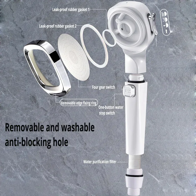 Xiaomi 高圧シャワーヘッド 3 モード調整可能な節水マ - Tiny Home Bathroom Kit のレビューと価格