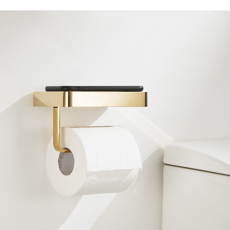 金属製ティッシュホルダー ロックスラブ ペーパータオル収納ラ - Home Bathroom Paper Towel Holder のレビューと価格