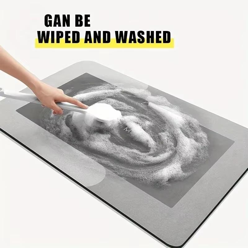超吸水性バスマット、滑り止め裏地、速乾性、浴室・シャワー・家 - Jet Home Bathroom Mats のレビューと価格