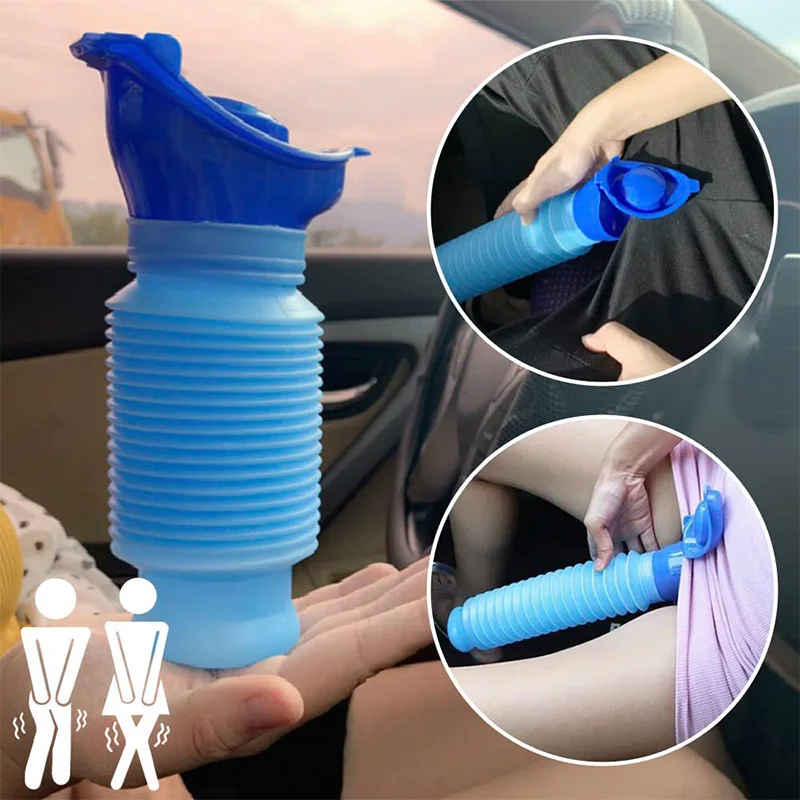 750ml携帯用大人用尿器 アウトドアキャンプ 高品質旅行用 - Home Bathroom Urinal のレビューと価格