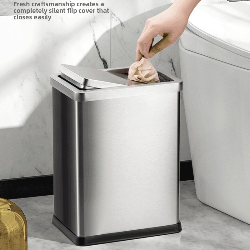 おしゃれな浴室用ゴミ箱、スリム隙間ゴミ箱（蓋付き）、キッチン - Home Goods Bathroom Decor のレビューと価格
