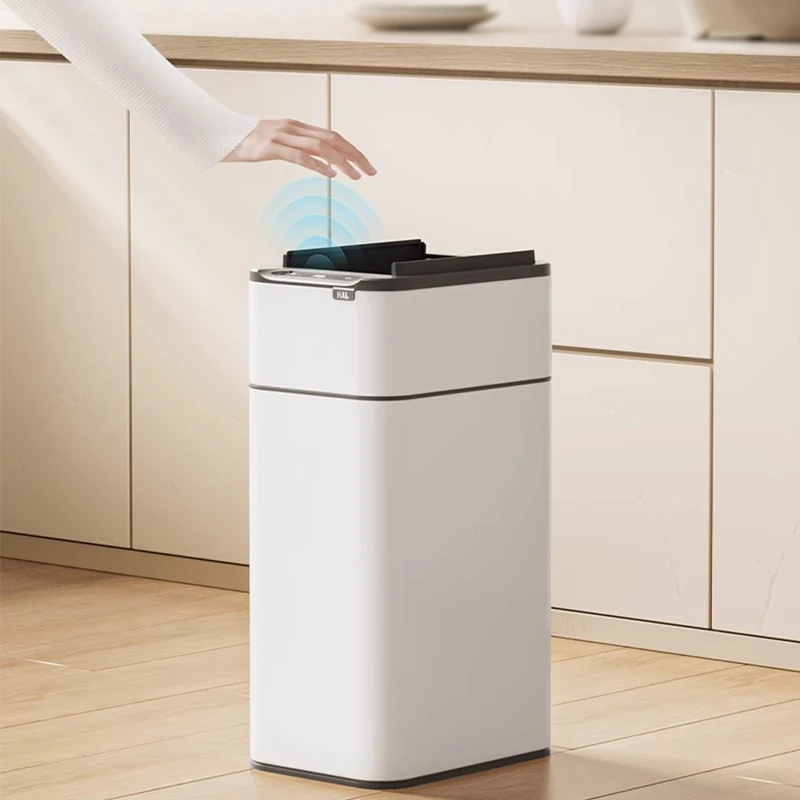 スマートゴミ箱 蓋付き 15L/20L ステンレス製 大型キ - Home Kitchen & Bathroom のレビューと価格