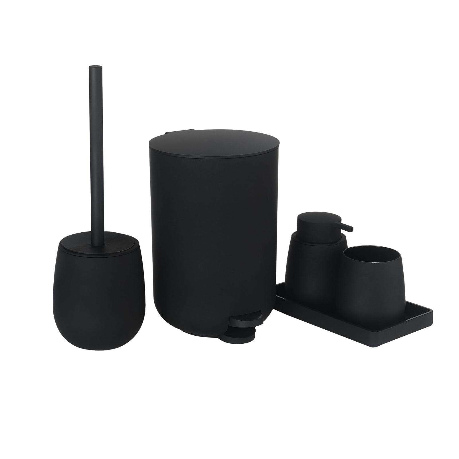 バスルームアクセサリーセット5点、トイレブラシ、歯ブラシカッ - Zara Home Bathroom Set のレビューと価格
